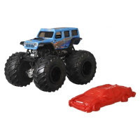 Hot wheels® monster trucks kaskadérské kousky jeep, mattel gwk01