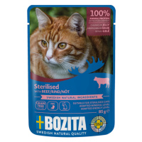 Bozita Sterilised kousky v želé 12 kapsiček (12 x 85 g) - Hovězí