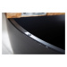 LuxD Konferenční stolek Jacktar 70cm šedý