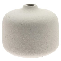 Home Styling Collection Dekorativní keramická váza 7,5 cm bílá