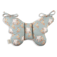 Stabilizační polštářek Sleepee Butterfly pillow Vintage Animals Sky Blue