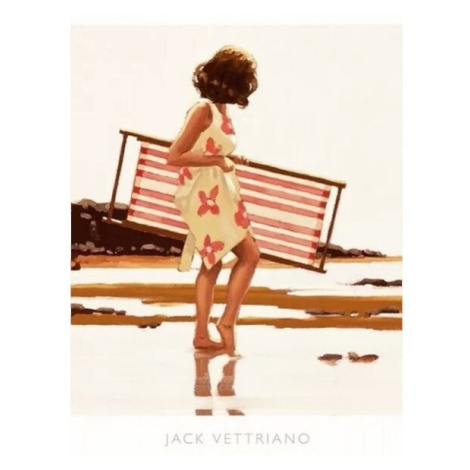 Umělecký tisk Jack Vettriano - Sweet Bird Of Youth Study, Jack Vettriano, (40 x 50 cm) MIGNECO&SMITH