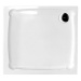 DIONA90 sprchová vanička z litého mramoru, čtverec 90x90x7,5cm GD009