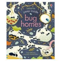 Peep Inside Bug Homes - Anna Milbourne, Simona Dimitri (Ilustrátor) - kniha z kategorie Pro děti