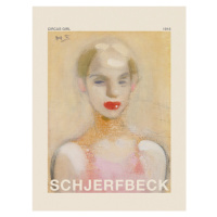 Obrazová reprodukce Circus Girl (Special Edition Female Portrait) - Helene Schjerfbeck, 30 × 40 