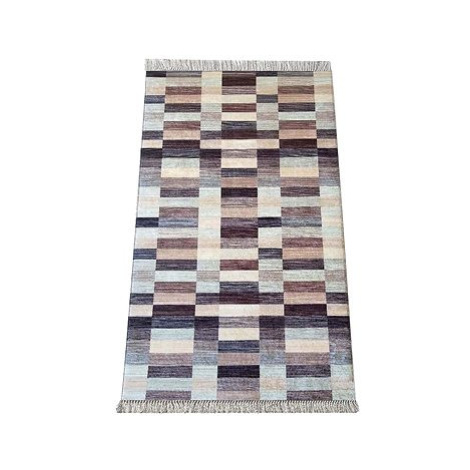 Kusový koberec Blanka 01 hnědý 160 × 220