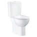 Wc kombi komplet Grohe Bau Ceramic alpská bílá zadní odpad 39347000