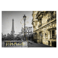 Fotografie Parisian Charm | golden, Melanie Viola, (40 x 26.7 cm)