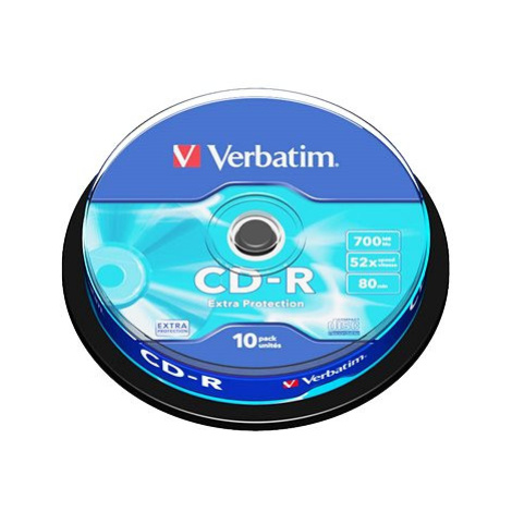 VERBATIM CD-R 700MB, 52x, spindle 10 ks