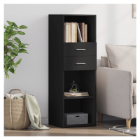 vidaXL Skříň highboard černá 40 x 42,5 x 124 cm kompozitní dřevo