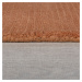 Flair Rugs koberce Kusový ručně tkaný koberec Tuscany Textured Wool Border Orange - 200x290 cm