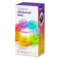 SimplyMed Dávkovač léků týdenní Elegance