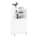 vidaXL Skříň highboard bílá s vysokým leskem 60 x 36 x 110 cm kompozit