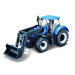 Bburago Traktor s nakladače Fendt 1050 Vario/New Holland kov/plast 16cm 2 druhy