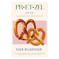 Ilustrace Pretzel Print, Nazma Khokhar, 26.7 × 40 cm