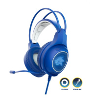 Energy Sistem Gaming Headphones ESG 2 Sonic,herní sluchátka s bílým LED osvětlením a podobiznou 