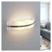 Lindby LED nástěnné světlo Zinka ze skla, 37,5 cm