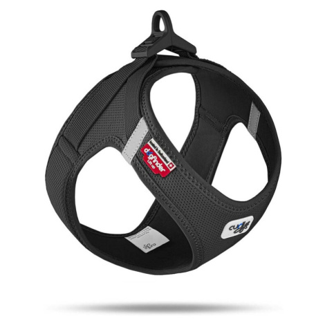 CURLI - Postroj pro psy se sponou Air-Mesh Black 3XS, 1,5- 3 kg