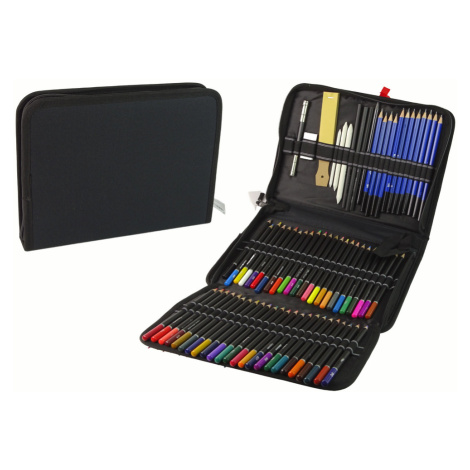mamido  Umělecká sada - pastelky v penále 95 ks