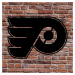 Dřevěné logo NHL - Philadelphia Flyers