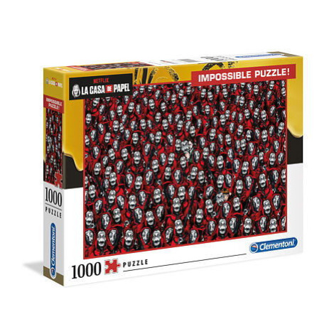 Clementoni Impossible - La Casa de Papel Puzzle 1000 dílků