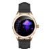 Chytré hodinky ARMODD Candywatch Crystal 2, kožený řem, zlatá POU