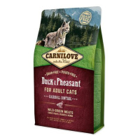 CARNILOVE Duck and Pheasant Adult Cats Hairball Control 2 kg