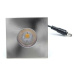 Light Impressions Kapego kryt saténově stříbrné hranaté pro COB 68 IP65 + Mizar II 930079