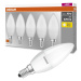 5PAK LED žárovka LED E14 B35 5.7W = 40W 470lm 2700K Teplá OSRAM Base