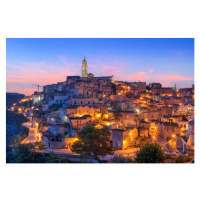 Fotografie Matera, Italy ancient hilltop town in Basilicata, Sean Pavone, 40 × 26.7 cm