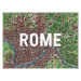 Mapa Rome Map - Historical & Vintage Maps, 40 × 30 cm