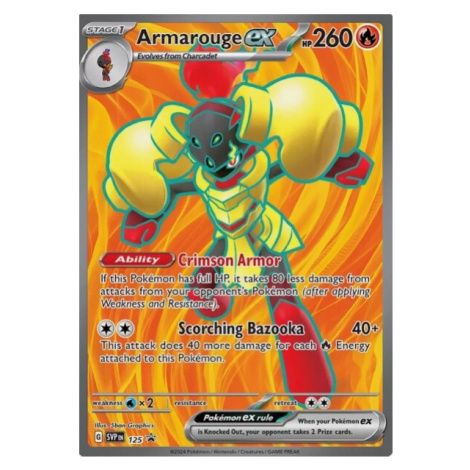 Pokémon karta Armarouge ex, Ceruledge a Charcadet z Premium Collection NINTENDO