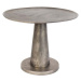 Kovový odkládací stolek ve stříbrné barvě Dutchbone Brute, ⌀ 63 cm