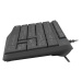 Natec klávesnice Nautilus 2/Drátová USB/CZ/SK layout/Černá