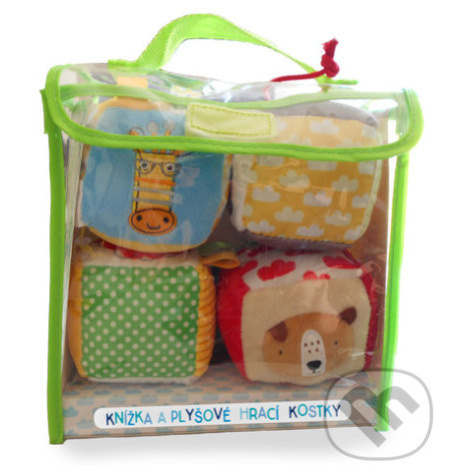 Knížka a plyšové hrací kostky: Divoká zvířata - kniha z kategorie Úkoly pro děti YoYo Books