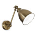 Ideal Lux NEWTON AP1 NICKEL LAMPA NÁSTĚNNÁ 016399