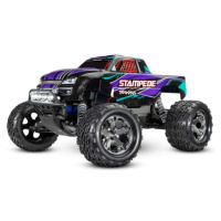 Traxxas Stampede 1:10 RTR fialový s LED osvětlením