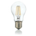 LED Filamentová žárovka Ideal Lux Goccia Trasparente 270951 E27 8W 810lm 2700K čirá nestmívateln
