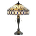 Clayre&Eef Stolní lampa Fiera v Tiffany stylu