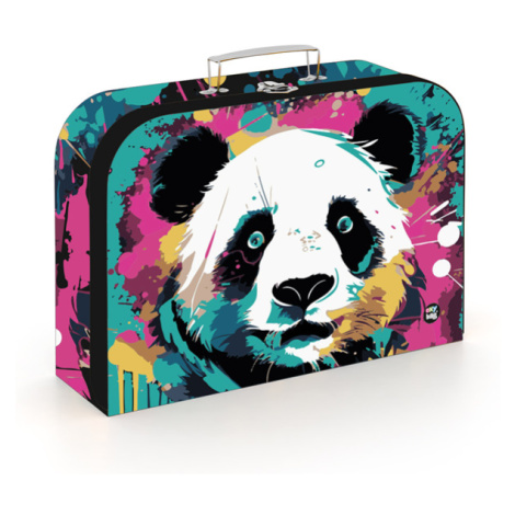 Dětský kufřík lamino 34 cm - Panda OXYBAG