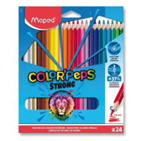 Pastelky Color Peps Strong 24 barev Maped