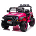 Mamido Elektrické autíčko jeep Geoland Power 2x200W růžové