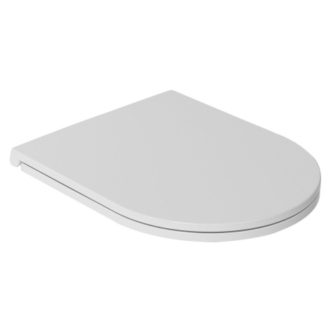 Isvea INFINITY WC sedátko, SLIM, Soft Close, Easy Take, bílá