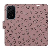 iSaprio Flip pouzdro Heart Dark 02 pro Honor 200 Lite