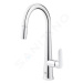 Grohe 30419000 - Dřezová baterie s výsuvnou sprškou, chrom