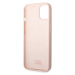 Zadní kryt Karl Lagerfeld Liquid Silicone Choupette NFT pro Apple iPhone 13, pink