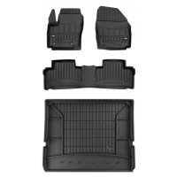 Set 3D gumové autokoberce rohož Ford S-max Mk1 2006-2015 7os st.25cm