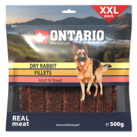 Ontario Snack Dry Rabbit Fillet 500g