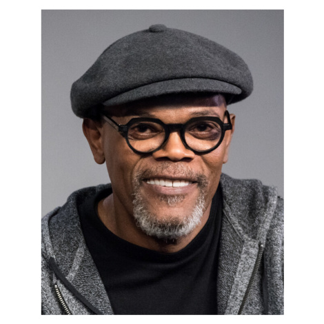 Fotografie Samuel L. Jackson, NYC 2017, Noam Galai, 30 × 40 cm