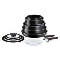 Hliníková sada nádobí 13 ks INGENIO EASY COOK & CLEAN BLACK L1549023 – Tefal